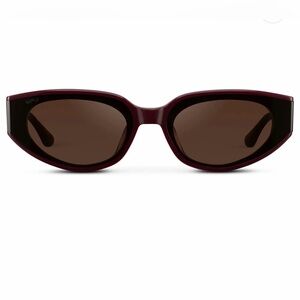 WMP ASTRA SUNGLASSES Black Cherry / Dark Brown Lenses